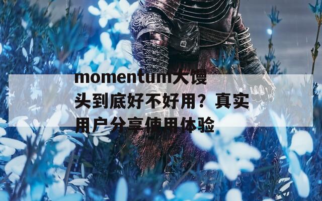 momentum大馒头到底好不好用？真实用户分享使用体验